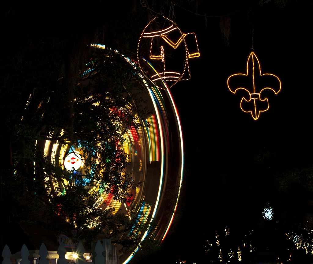 celebration in the oaks, holidays in new orleans