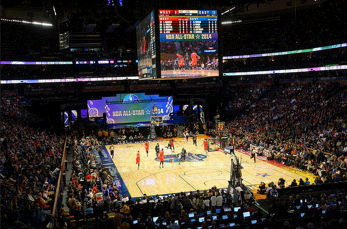 NBA All-Star Game - Smoothie King Center - New Orleans, LA