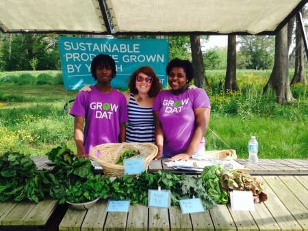 The Grow Dat farm stand in City Park lets you support the organization directly by purchasing their produce. (Photo via Grow Dat Youth Farm on Facebook)