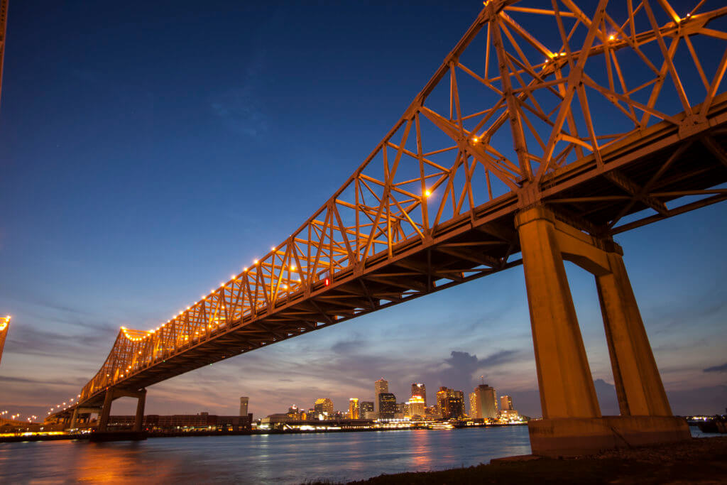 crescent city bridge New Orleans New Orleans and Company